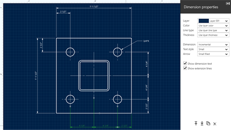 Back to the Drawing Board - Free 2D CAD for Windows 10 free download