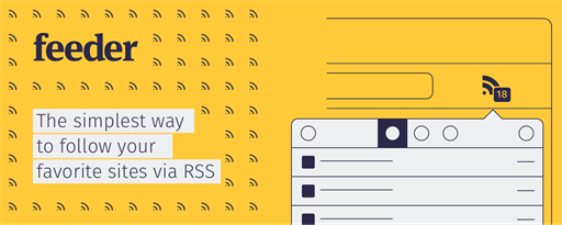 Feeder - RSS Feed Reader marquee promo image
