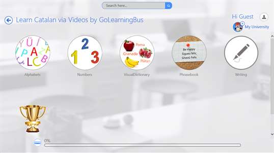 Learn Catalan via videos by GoLearningBus screenshot 3