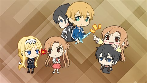 SWORD ART ONLINE Fractured Daydream - Ensemble de tampons