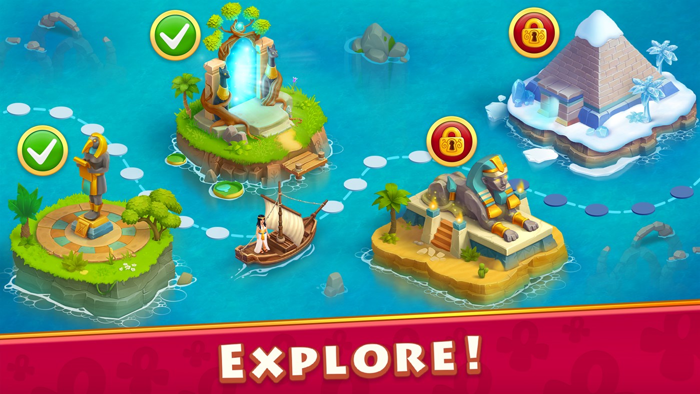 #4. Cradle of Empires: Match 3 Puzzle Game & Jewels (Windows) โดย: AWEM GAMES LTD