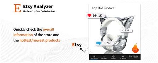 Etsy Analyzer marquee promo image