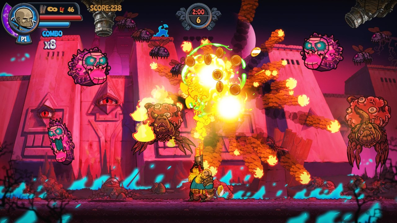 Couch Co-Op: Urban Flow + Knights & Guns screenshot 2