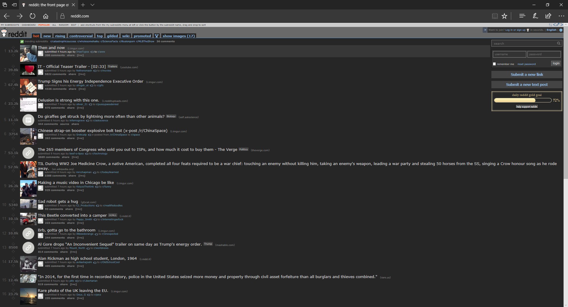 Reddit Enhancement Suite for Windows 10