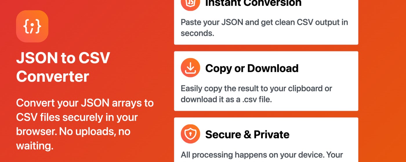 JSON To CSV