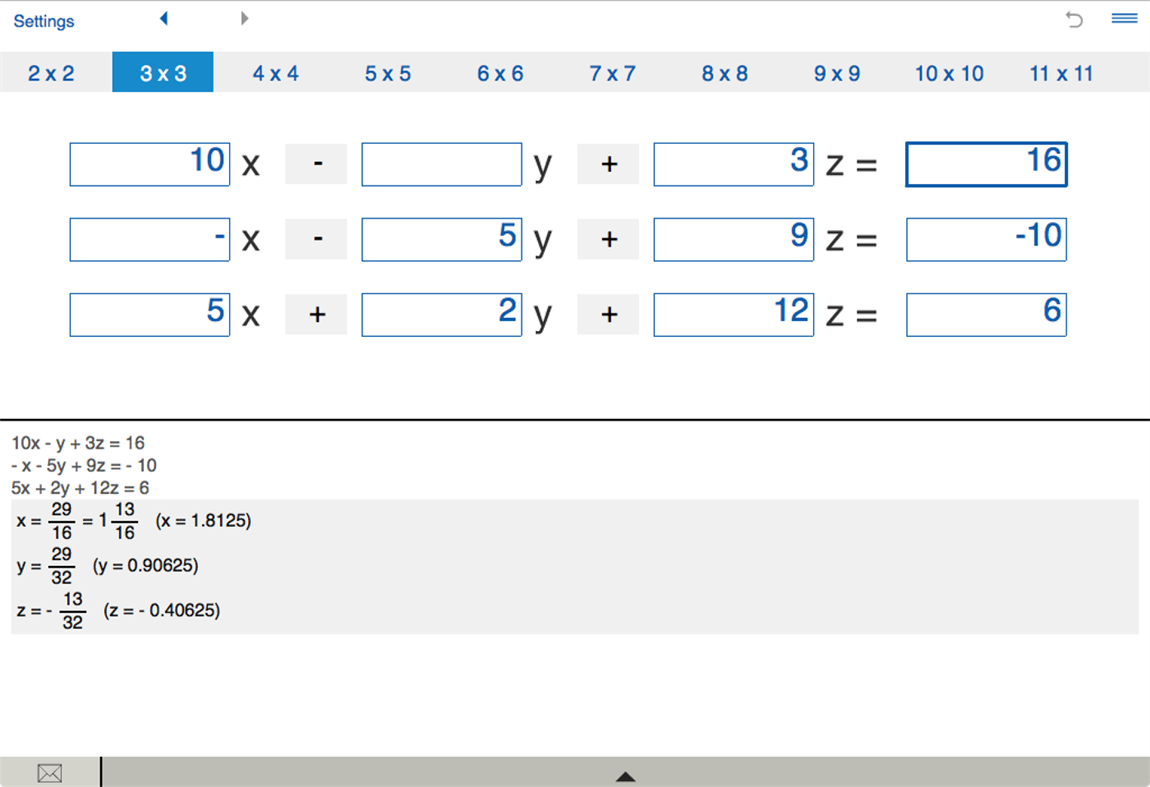 #4. System Solver NxN (Windows) 由: Intemodino Group s.r.o.