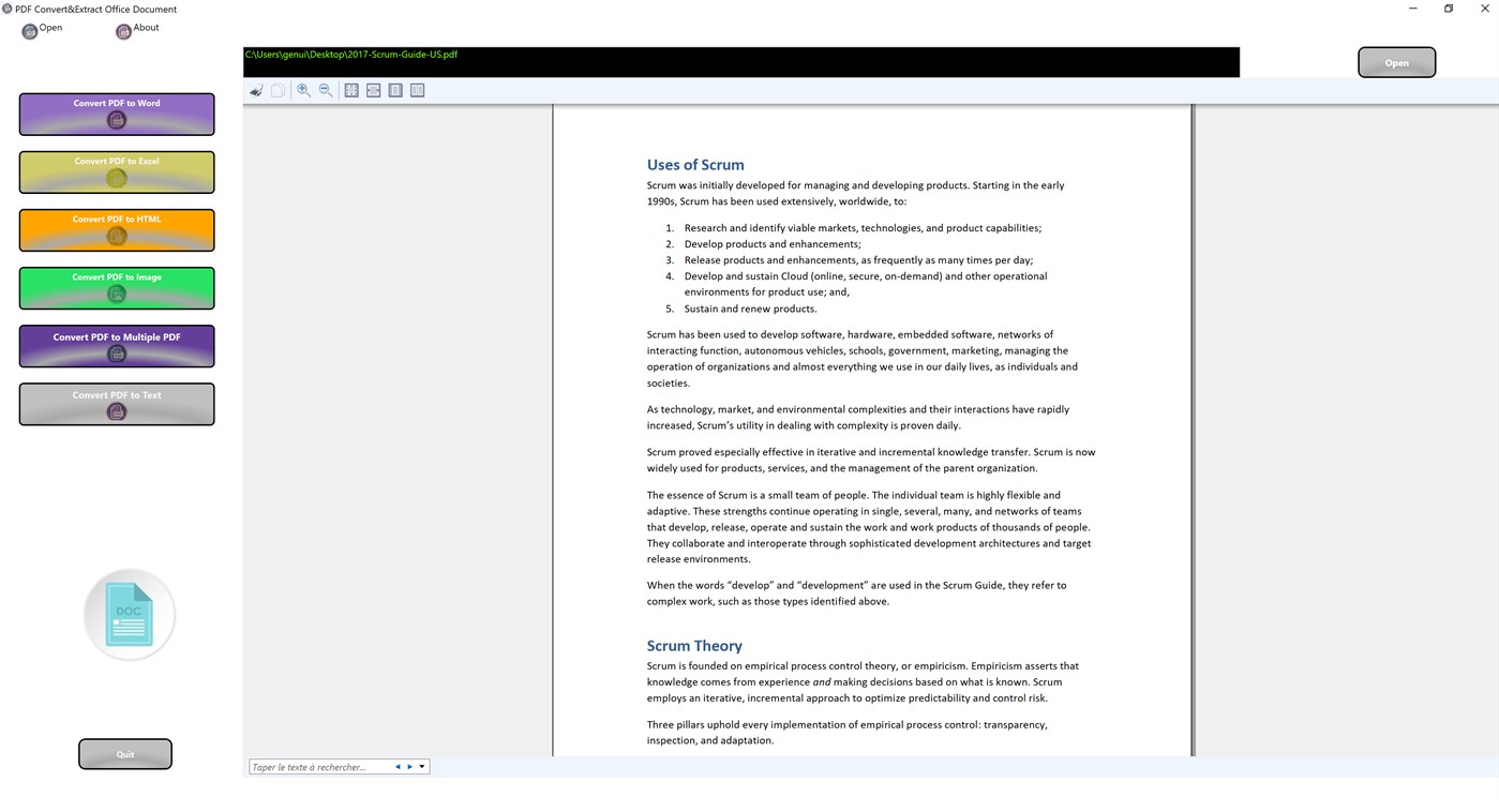 #3. PDF Convert&Extract Office Document (Windows) 由: GenuiSoft IT