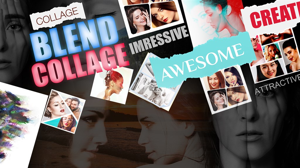 Blend 2024 collage download