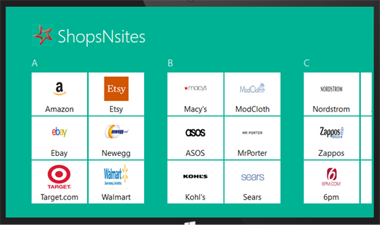 ShopsNsites - USA screenshot 2