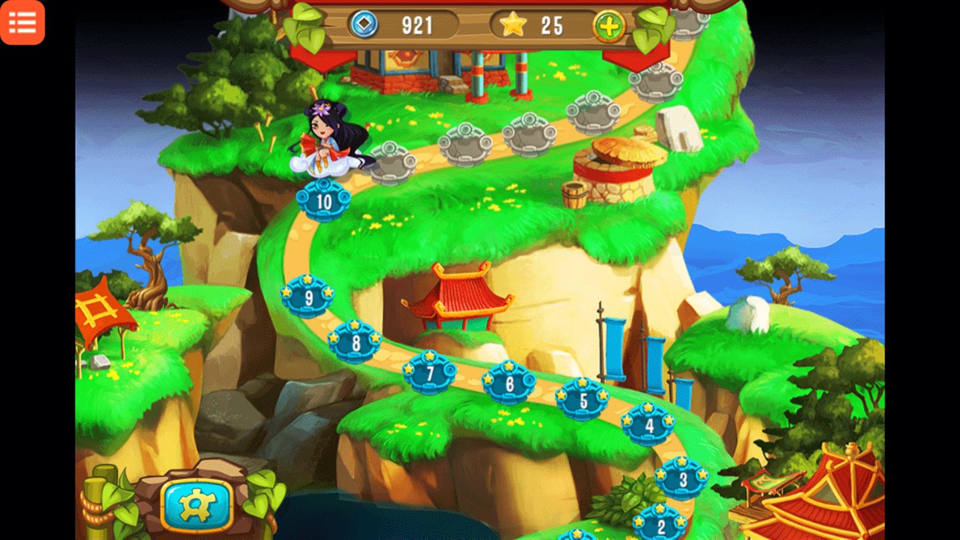 #4. Pop Gem Crush (Windows) Podle: Touch Games Studio