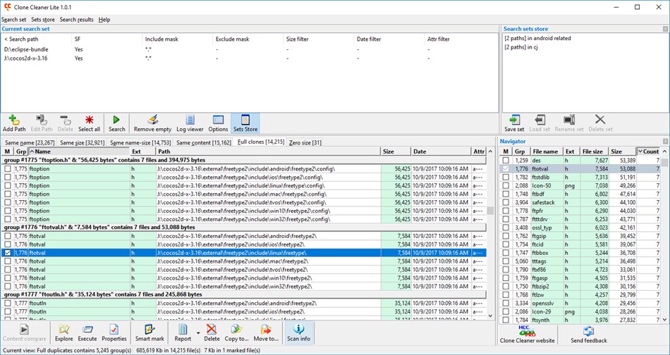 Clone Cleaner Lite (Windows) — Price History & Similar | AppAgg