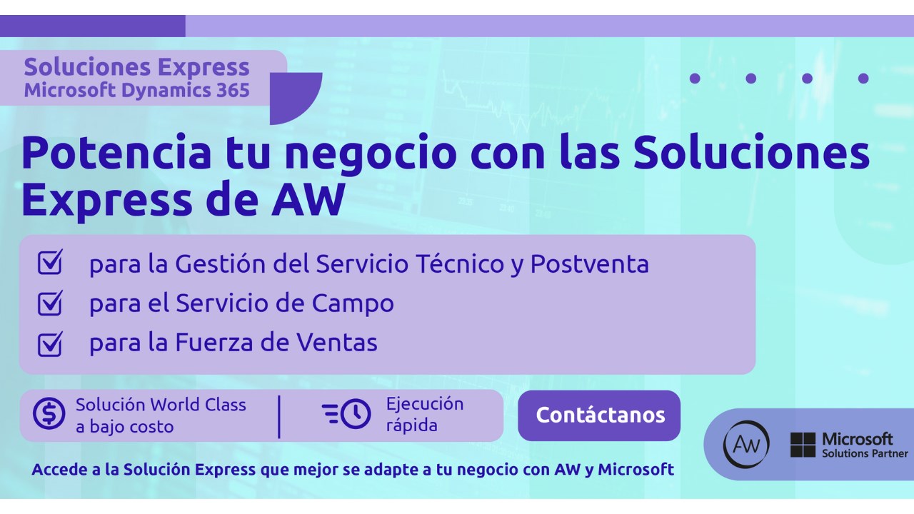 Snapshot 2 of Dynamics 365 Field Service Express - Implementación en 2 meses