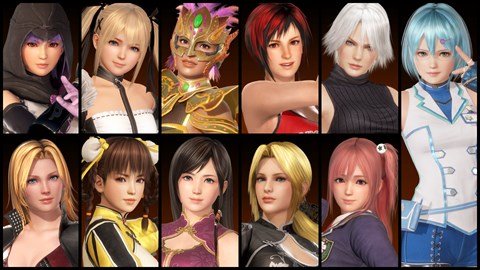 DEAD OR ALIVE 6 基本免費版「女性角色」使用權組合