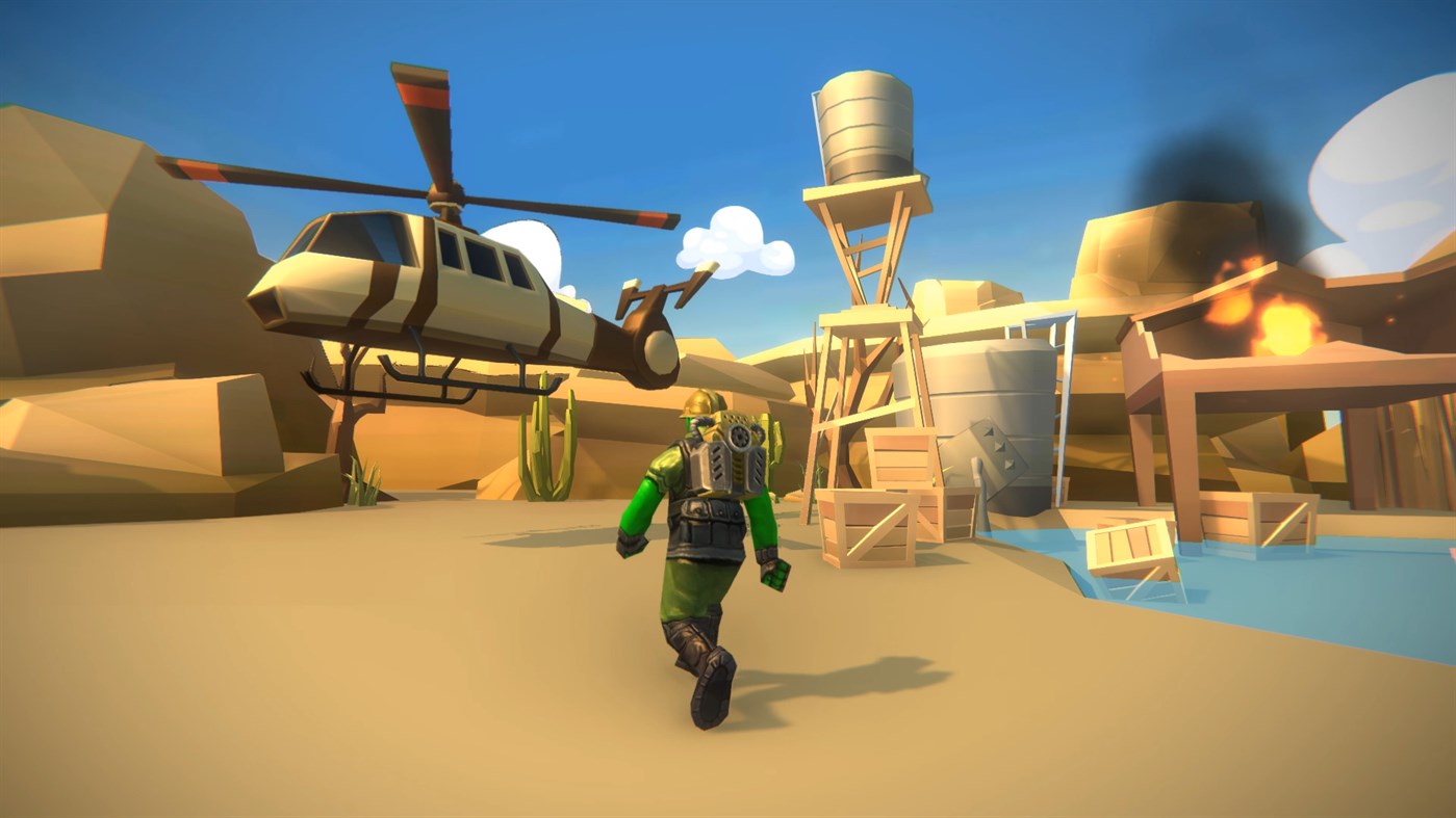 #4. Green Soldiers Heroes (Xbox + Windows) (Windows) By: DERIK D.F