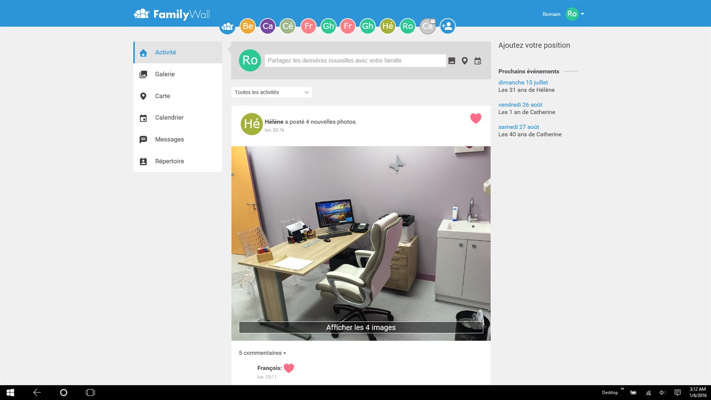 #1. FamilyWall (Windows) di: Astouss Apps