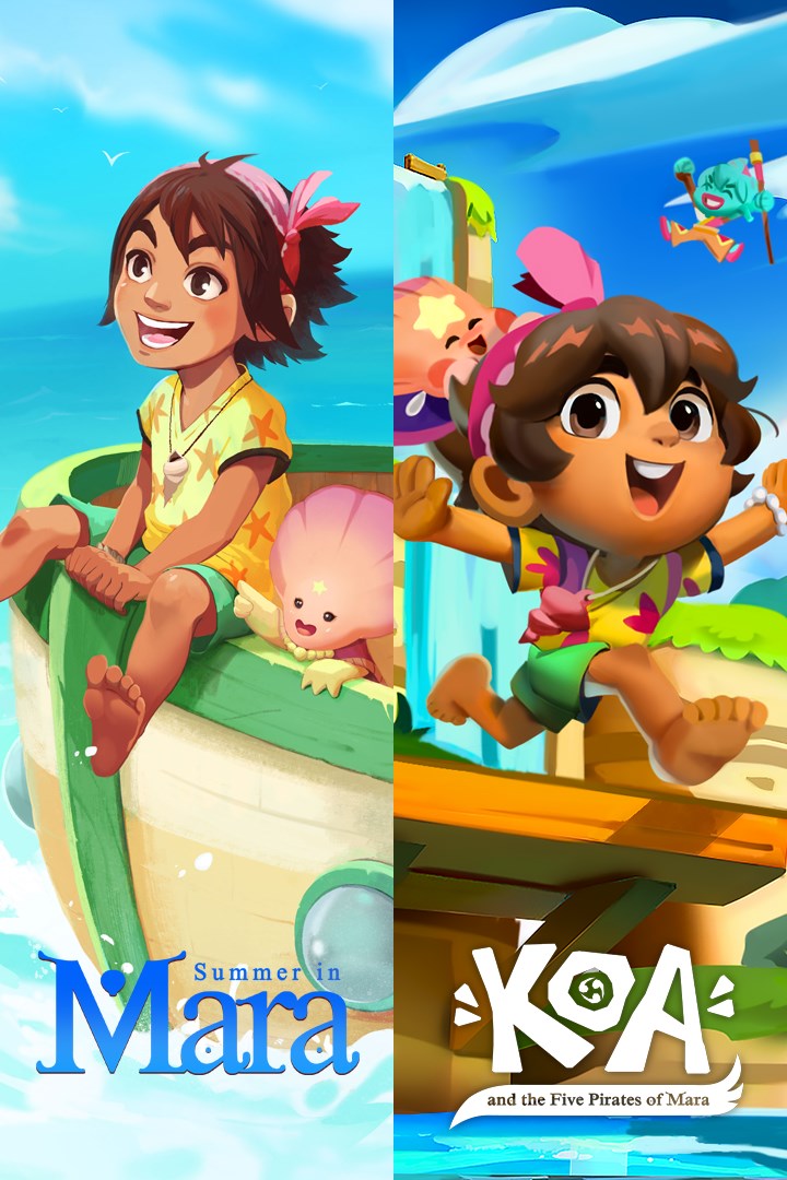 Summer in Mara + Koa and the Five Pirates of Mara
