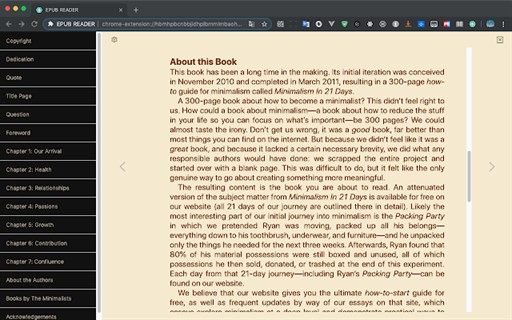 EPUB Reader - Simple EPUB eBook Reader for Edge