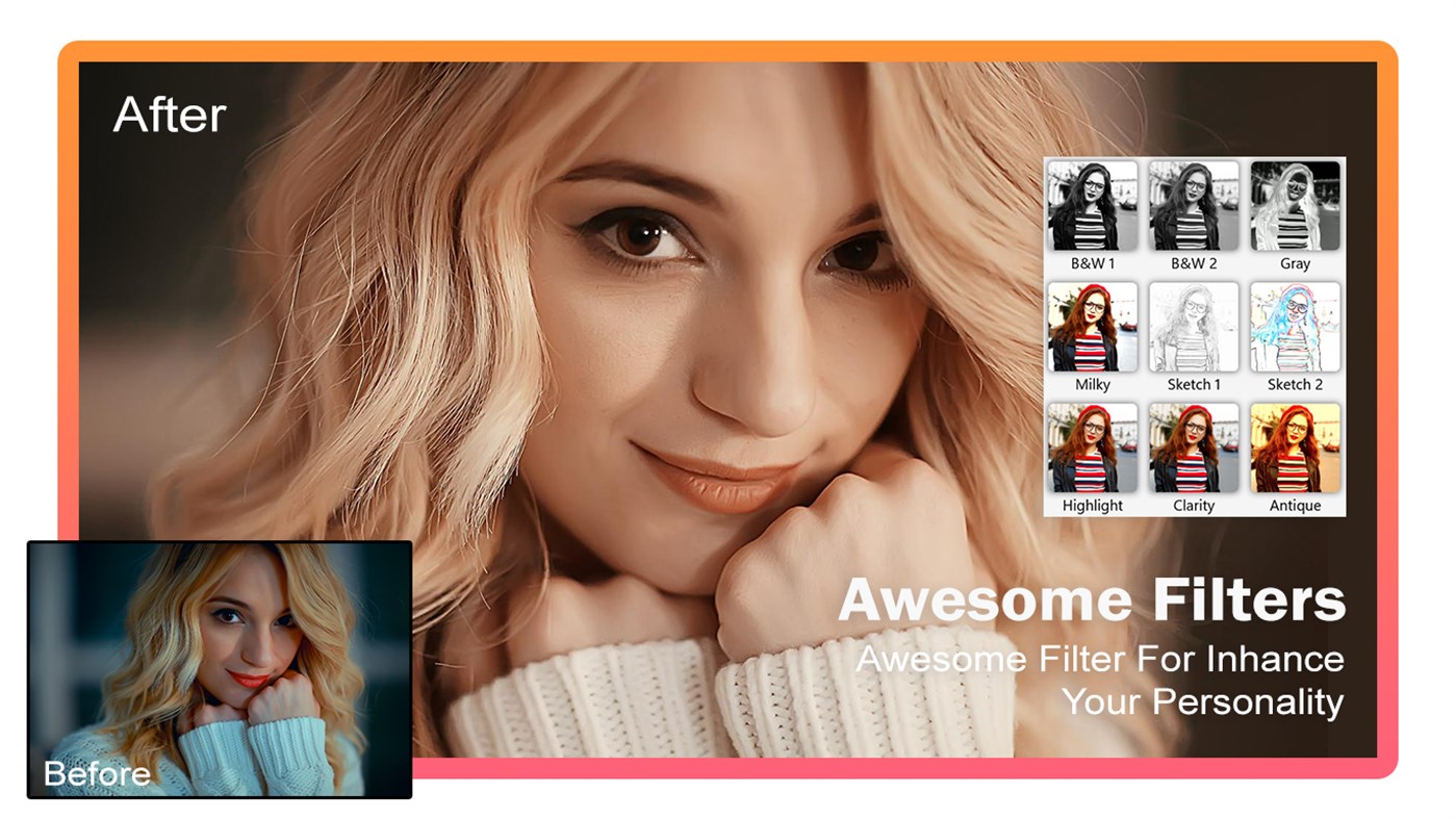 #3. Sweet Candy - Selfie, Sticker (Windows) Oleh: VideoStudio