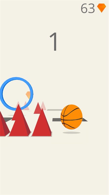 #1. Bouncing Ball 3D ! (Windows) Podle: ketchappstudio