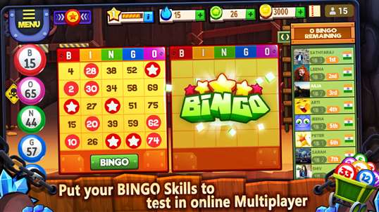 Bingo Gems screenshot 1