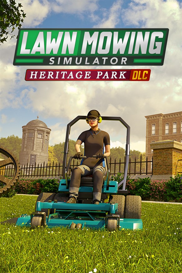 Lawn Mowing Simulator: Heritage Park Xbox Series X|S and Xbox One cover art