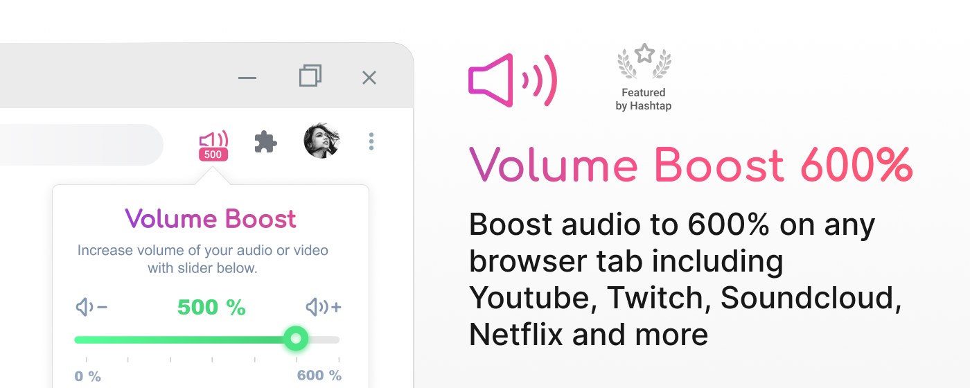 Edge Add-On: Volume Boost 600% for Enhanced Audio Experience