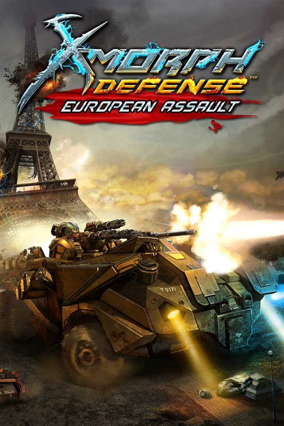 X-Morph: Defense European Assault Xbox Series X|S and Xbox One cover art