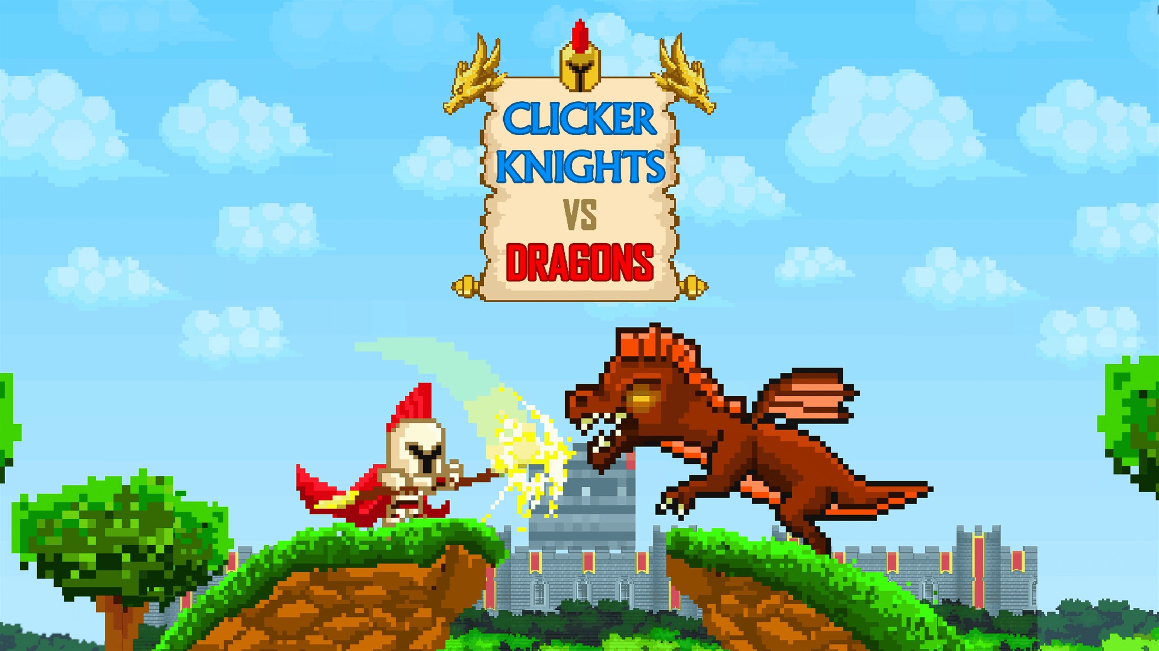 Clicker Knights vs Dragons - AppFlys