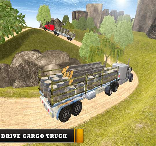 Truck Driving Cargo Transport screenshot 2