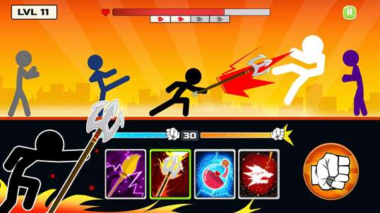 Stickman Shadow Fighter screenshot 2