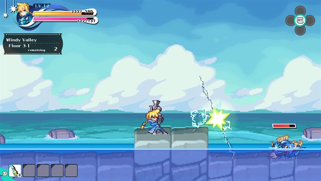 Kingdom's Return - "Azure Striker Gunvolt" Crossover Character Skin screenshot 2