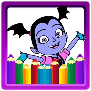 Coloring Vampire Book