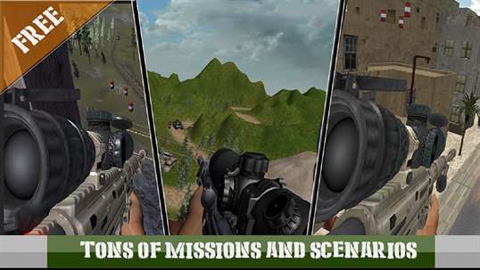Military Assassin Shooter 3D screenshot 1