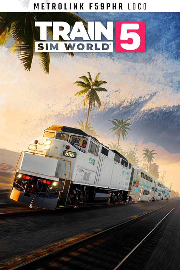 Train Sim World 5: Metrolink F59PHR Xbox Series X|S and Xbox One cover art