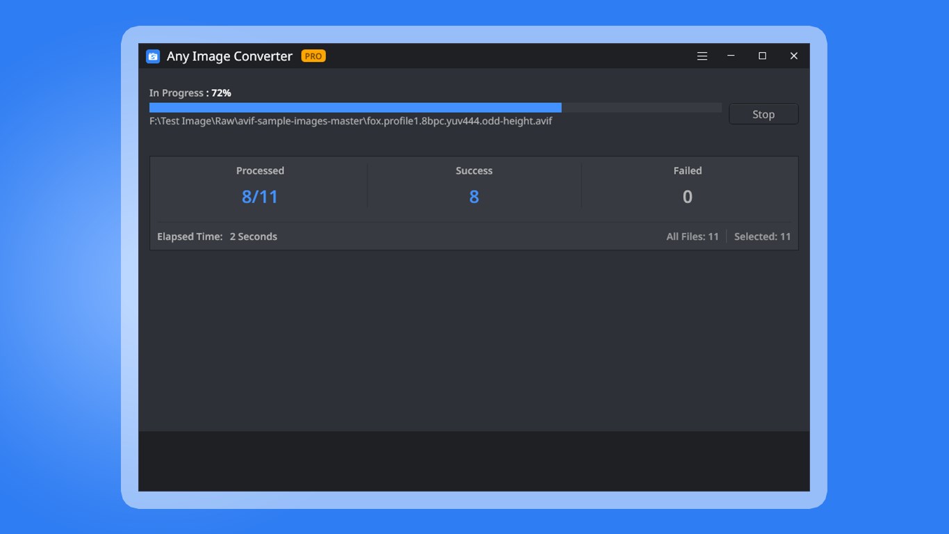 Any Image Converter - Raw Image Converter screenshot
