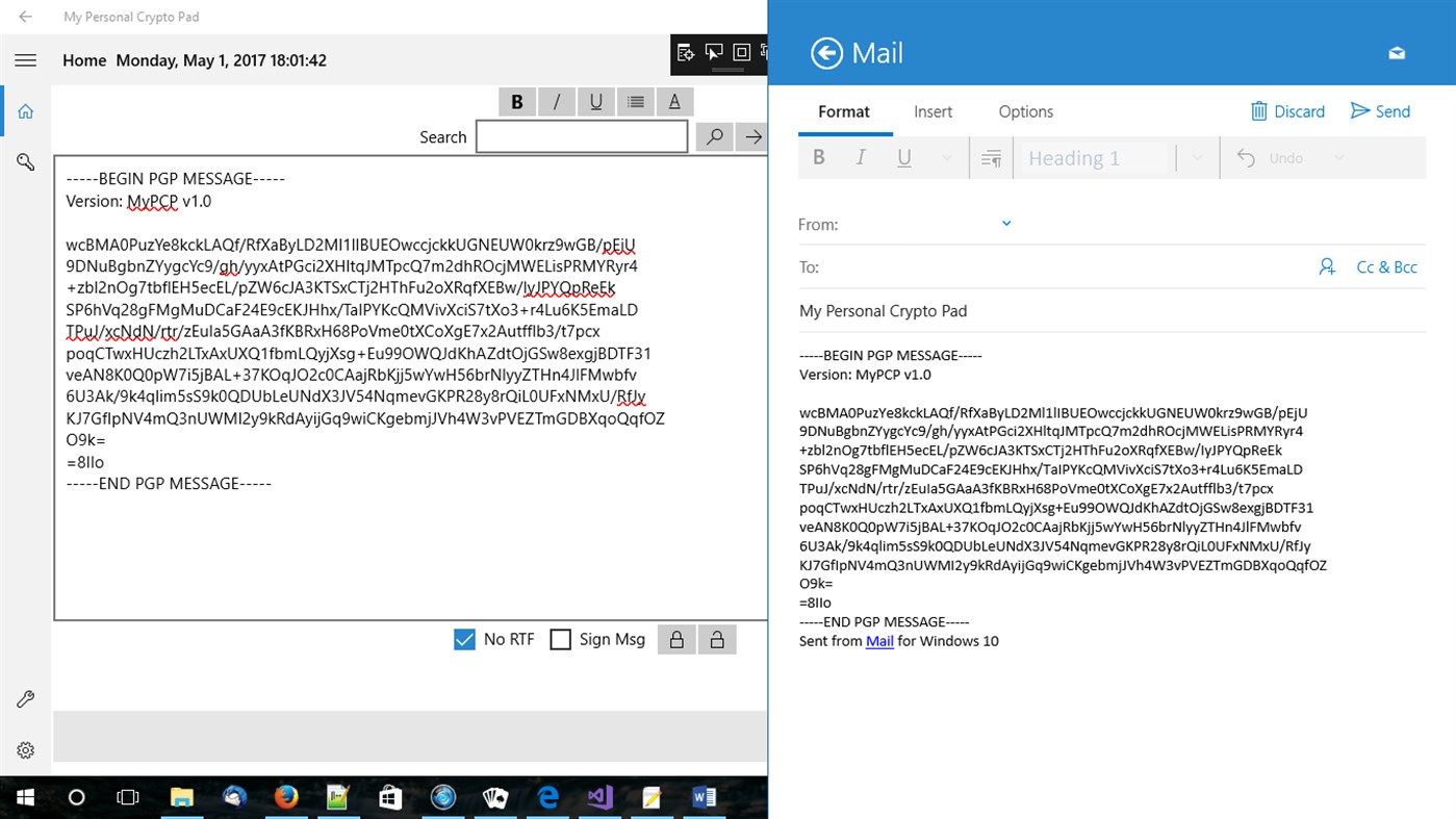 #5. My Personal Crypto Pad (Windows) Av: Stembridge