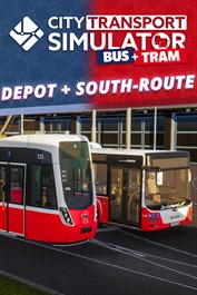 City Transport Simulator - Map DLC: Bus & Tram Depot + South-Route