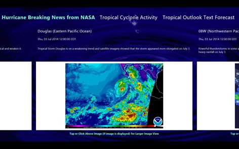 Hurricane and Tropical Storm Report Screenshots 2