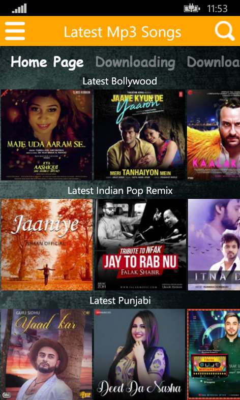 Mp3 Songs Music Player Screenshots 1