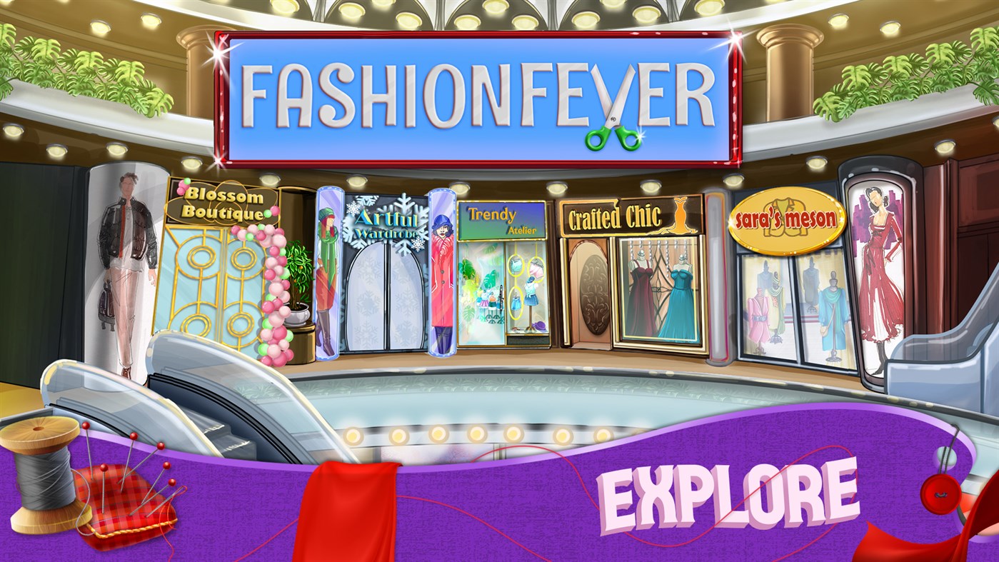 #2. Fashion Fever - Dressing Game (Windows) بواسطة: BigFishCube