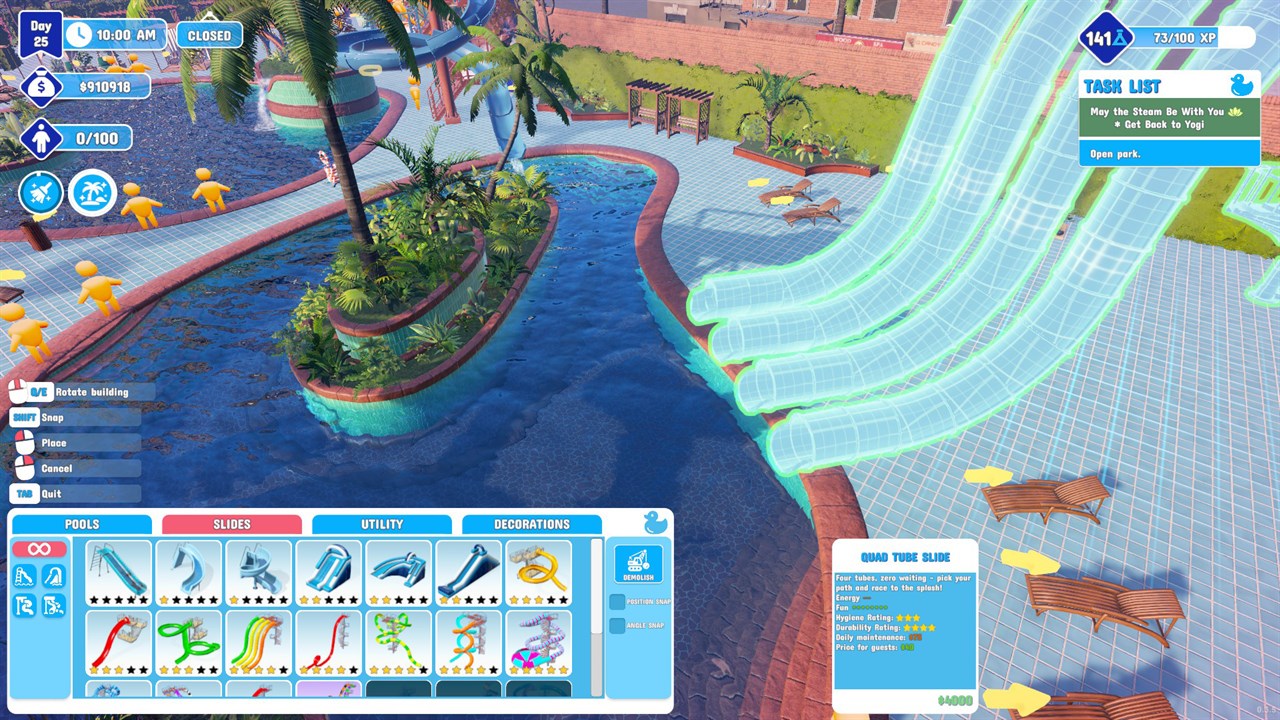 Waterpark Simulator screenshot 1