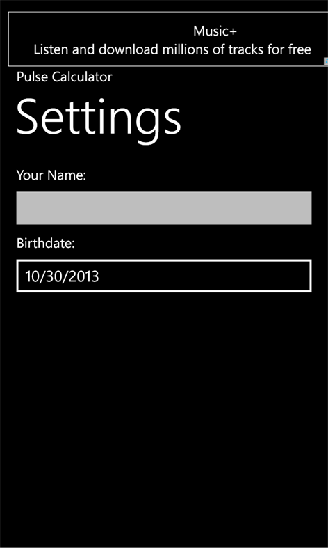 Pulse Calculator Screenshots 1