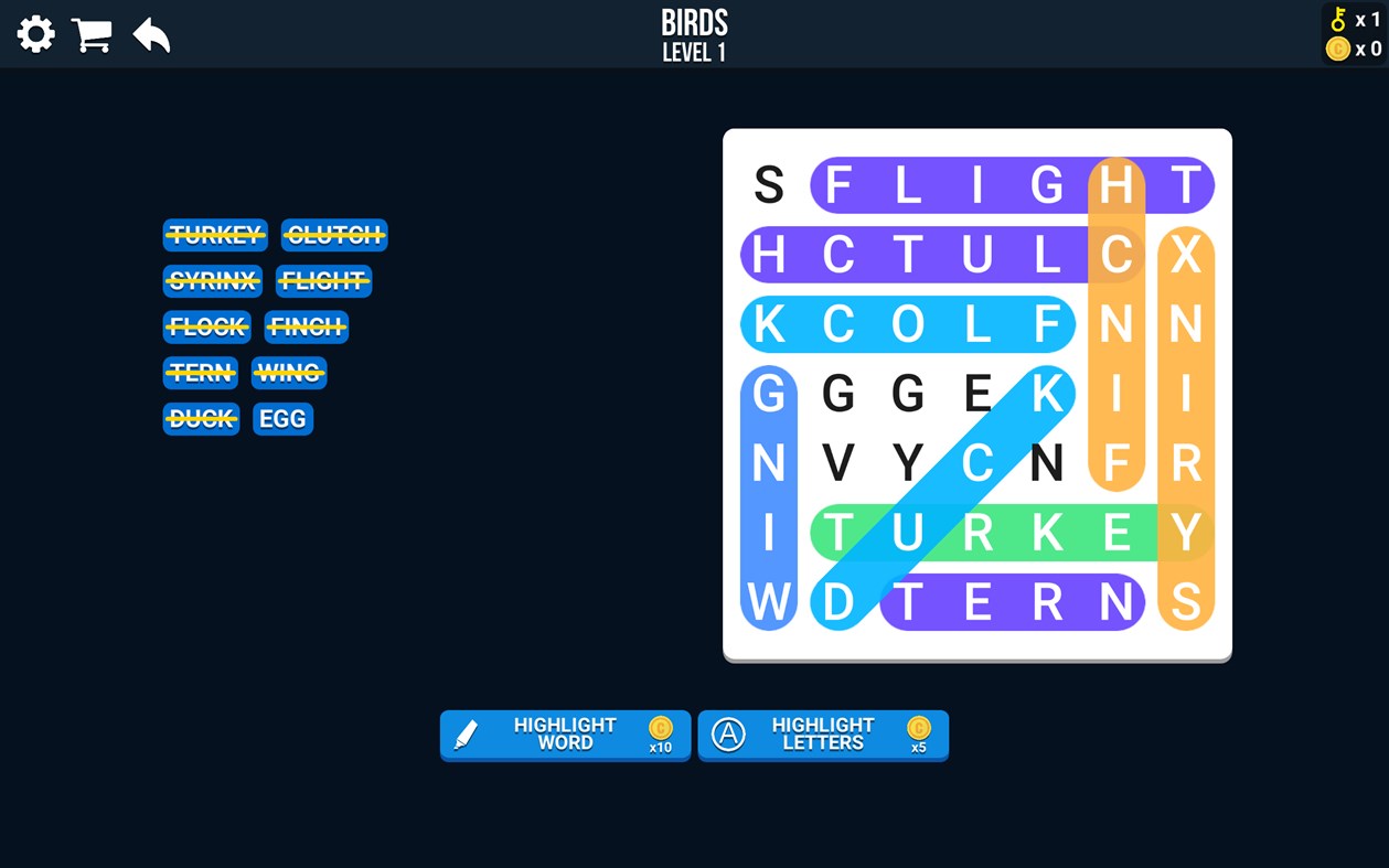 #2. Word Search INFINITE+ : PC & XBOX (Xbox) Ved: NovaSoftwares