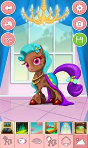Dress up game for girls - Pony and Unicorn screenshot 4
