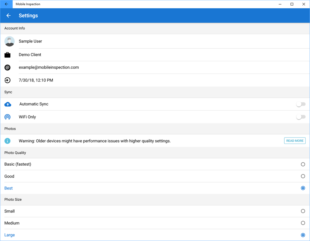 #5. Mobile Inspection (Windows) 来自: Wentworth Solutions