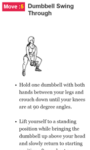 Dumbbell Legs Workouts screenshot 7