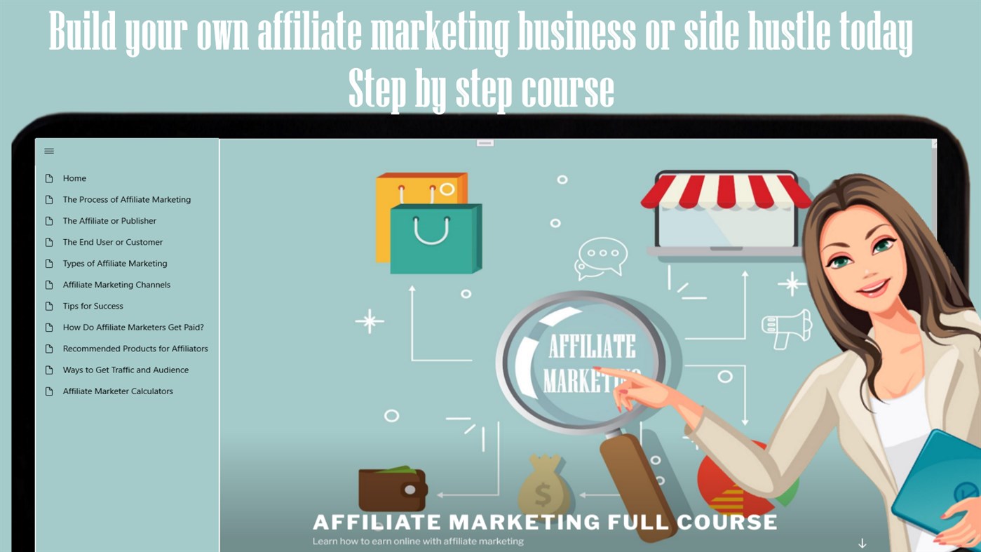 #1. Build a business with affiliate marketing - Full Guide (Windows) By: Better courses