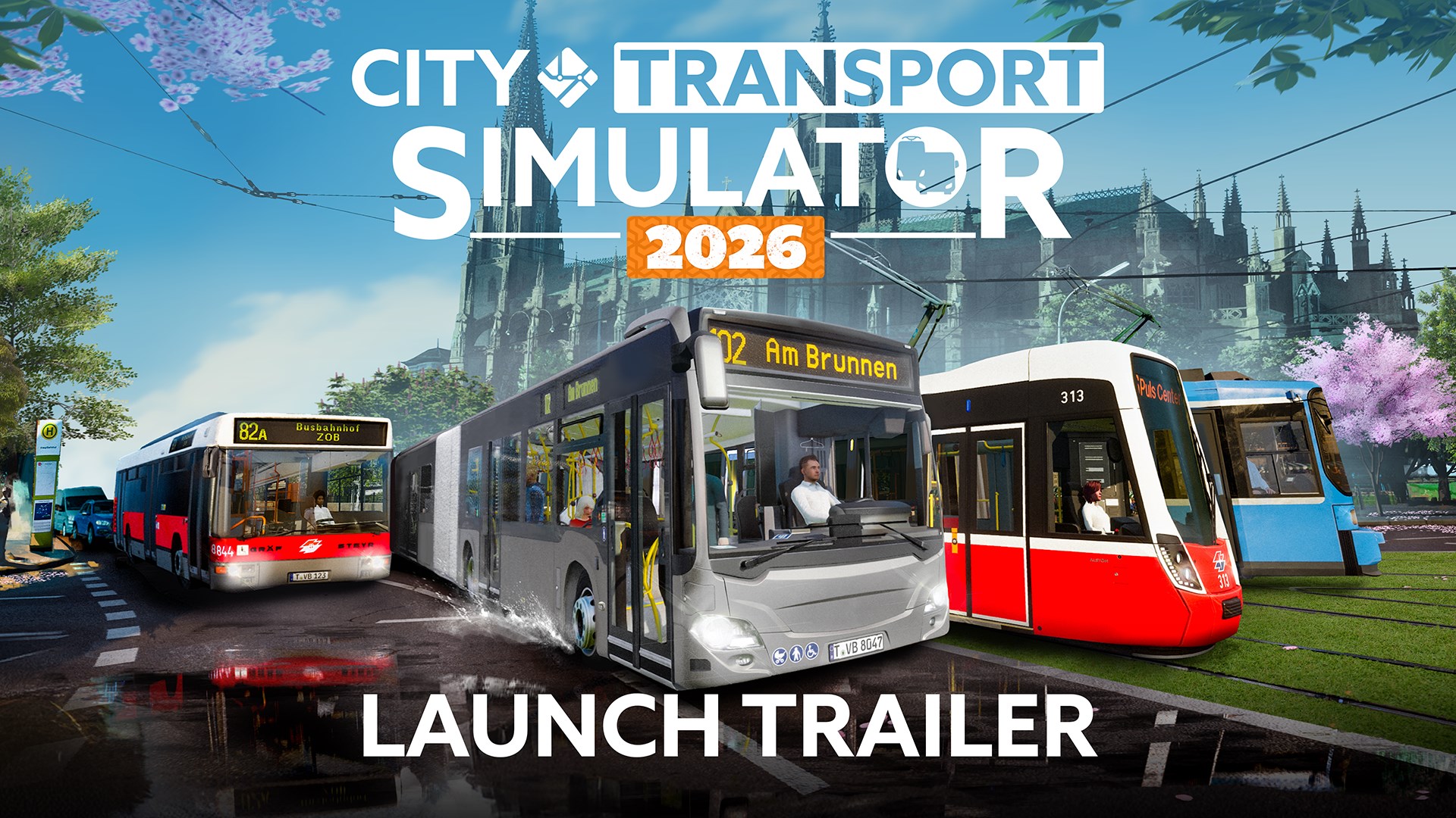 City Transport Simulator 2026 - Launch Trailer