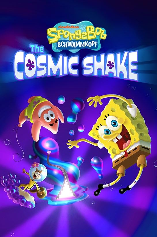 Boxaufnahme von SpongeBob Schwammkopf: The Cosmic Shake