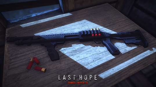 Last Hope - Zombie Sniper 3D screenshot 1
